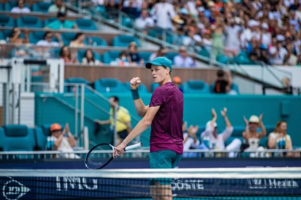 Sinner atropela Medvedev e vai a final do Miami Open