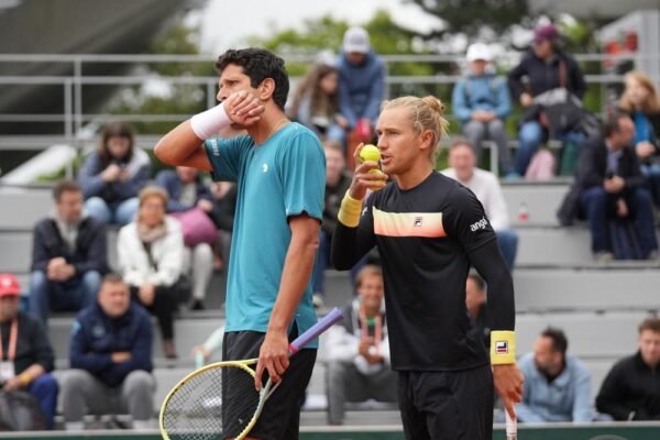 Matos/Melo e Zormann/Luz caem nas duplas de Roland Garros