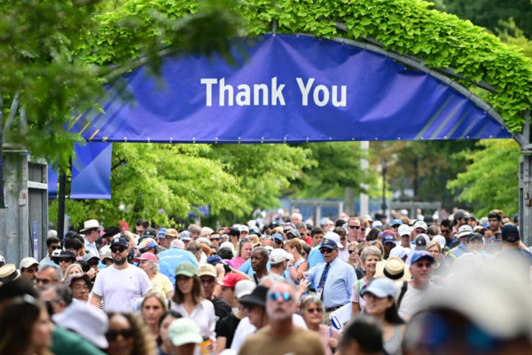 us open recorde audiência