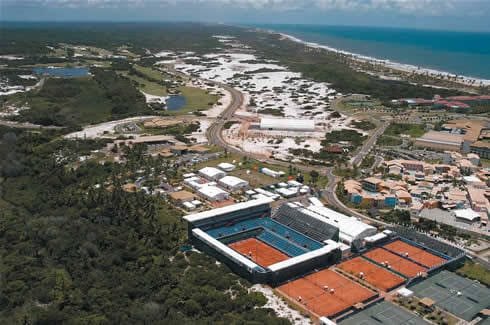 Costa do Sauípe vai sediar torneio profissional de tênis