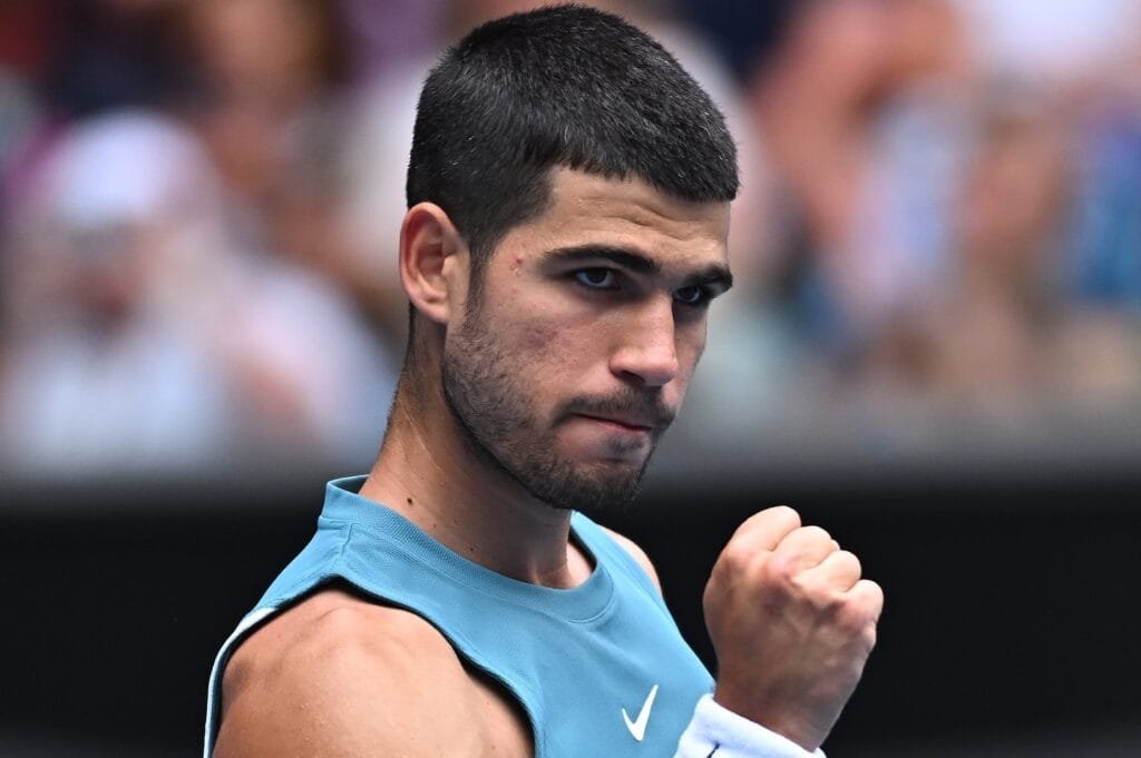 alcaraz djokovic australian open