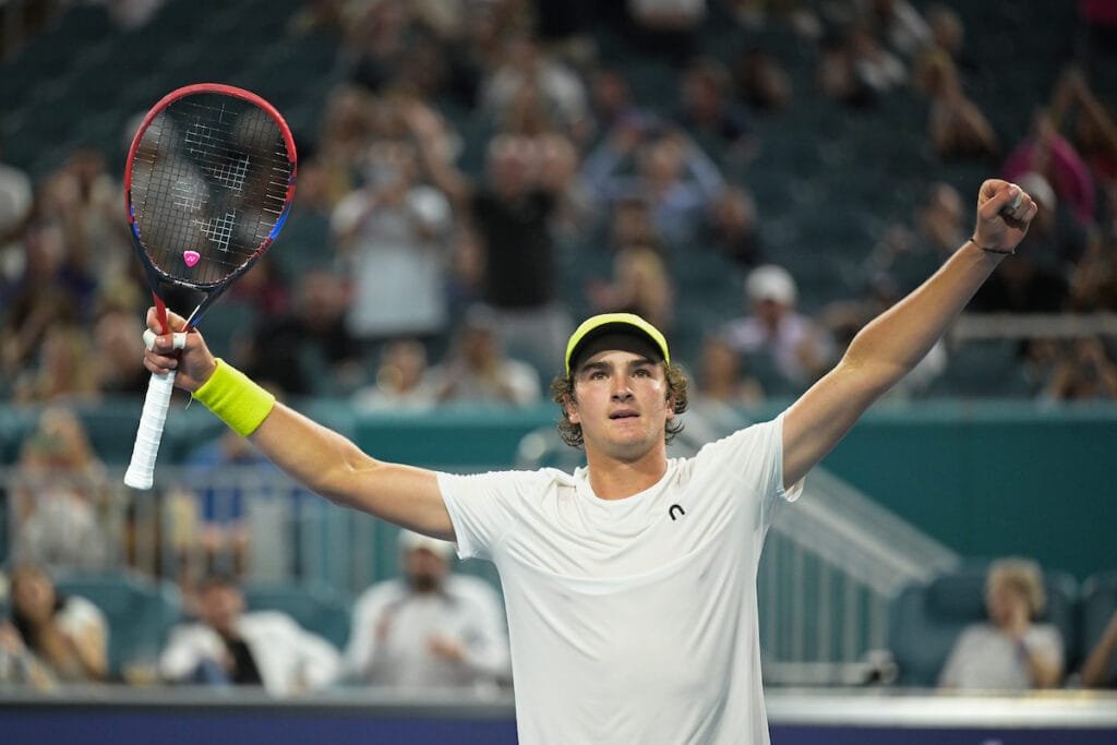 Fonseca exibição pré-US Open