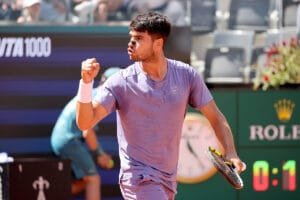 alcaraz semifinal roma