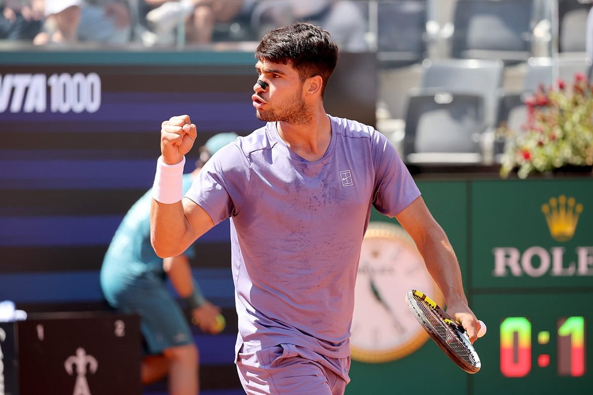 alcaraz semifinal roma