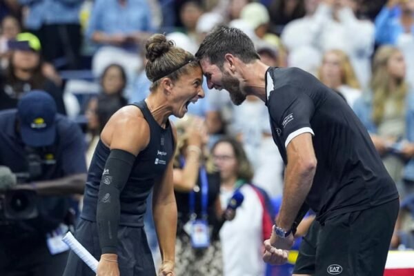 Errani e Vavassori vencem duplas mistas do US Open e dedicam a “todos os jogadores de duplas”