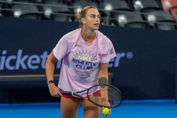 Sabalenka critica o calendário: “É uma loucura. Não é bom para nós”