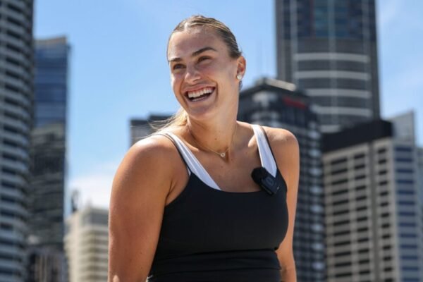 Sabalenka joga na noite desta quarta em Brisbane. Horário e onde assistir