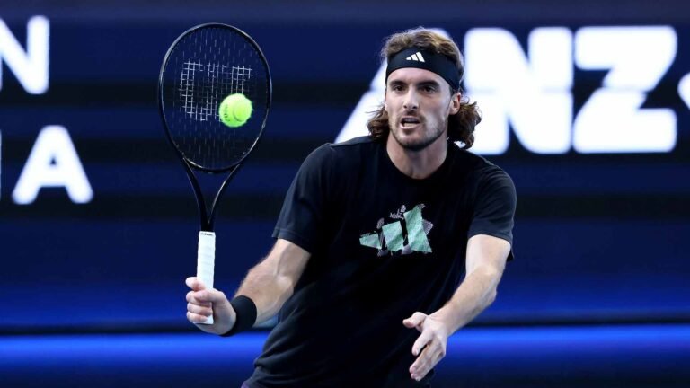 tsitsipas derrota no australian open