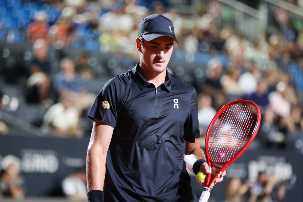 jogo de fonseca nas oitavas do rio open