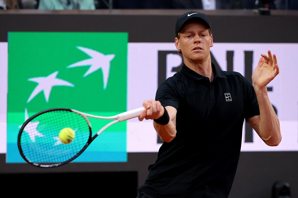 sinner x Rublev nas quartas de roma