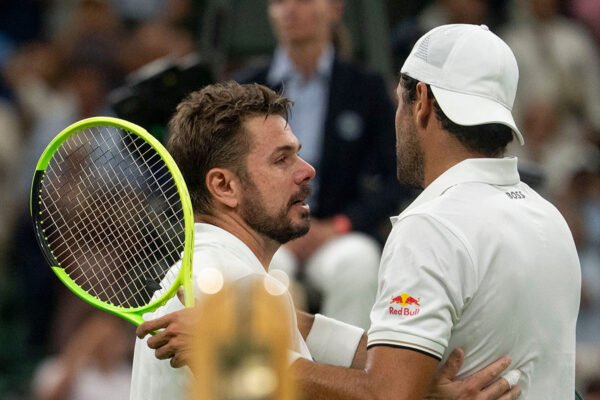 Berrettini sobre despedida de Wawrinka: “Vou levar para sempre o que me disse na rede”
