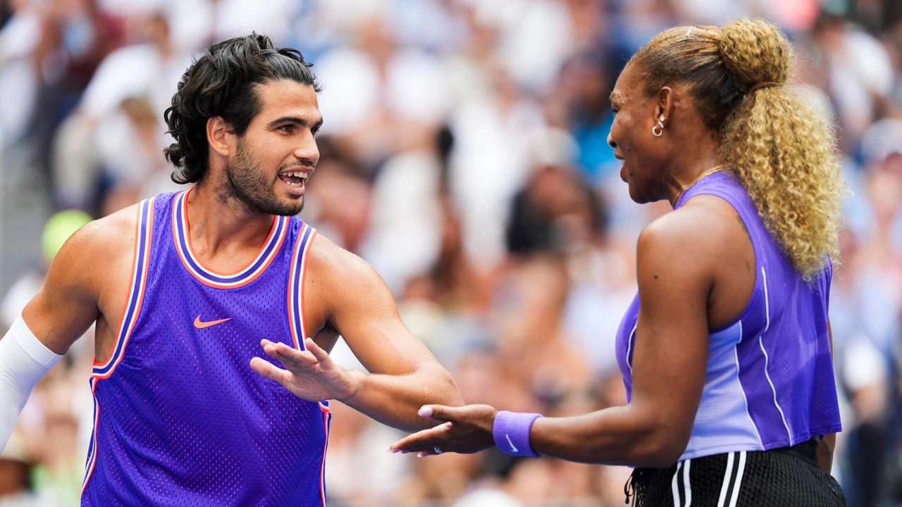 Alcaraz Serena us open