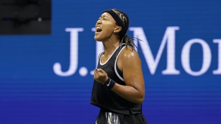 programação do us open
